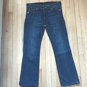 Express Barely Boot Jeans